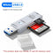 2 IN 1 USB Flash Drive, Card Reader USB 3.0, Micro SD TF Card, Memory Card Reader For Laptop, High Speed SD Card Reader,USB  Adapter Driver, Laptop Accessories Kit Amazoline Store