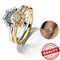 925 Celestial Sparkling Sun And Moon Ring Set Silver Band Ring For Women Cocktail Rings For Ladies Fine Crystal Jewelry Amazoline Store