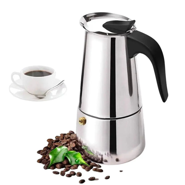 Coffee Machine Espresso Moka Pot Coffee Stainless Steel Tools Portable Amazoline Store