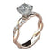 Delysia King Ring is an exquisite combination of gold and silver For Women wedding Amazoline Store