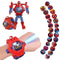 Disney Spiderman Robot 24 Projection Patterns Spiderman Watch Projector Kids Watch For Boys Electronic Clock Amazoline Store