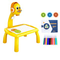 Drawing Projector Table, Art Drawing Table, Kids Painting Board, Educational Learning For Kids, Led Projector Mini Amazoline Store