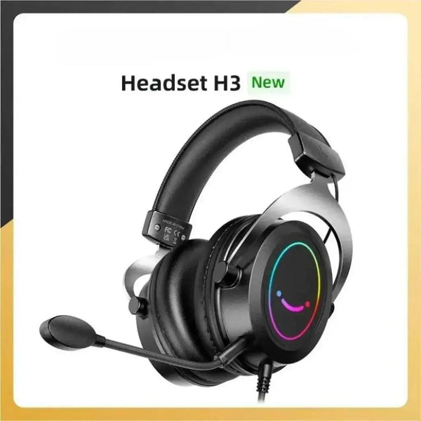 FIFINE Gaming Headset With Mic For PC and Xbox RGB Headphones Wireless for PS4 PS5 Amazoline Store