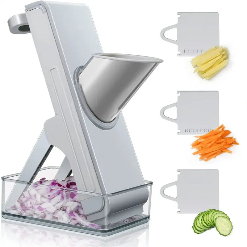 1pc PC Vegetable Cutter, Multifunction Vegetable Slicer Dicer Cutter For  Kitchen
