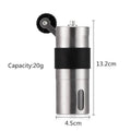 Manual Ceramic Coffee Grinder Stainless Steel Adjustable  Easy Clean Kitchen Tools 2 size Amazoline Store
