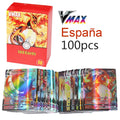 Spanish Tranding Pokemon Cards Shining Cartas Pokemon Espanol Game TAG TEAM VMAX GX V Battle Carte Trading Children Collection Toy Gifts Amazoline Store