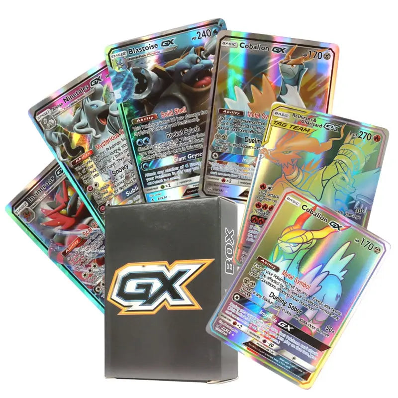 PTCG-G 2 First Edition Pokemon Foil Flash Cards Shinning Blaine's Charizard  Lugia Magcargo Game Collect PTCG Proxy Cards