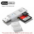 2 IN 1 USB Flash Drive, Card Reader USB 3.0, Micro SD TF Card, Memory Card Reader For Laptop, High Speed SD Card Reader,USB  Adapter Driver, Laptop Accessories Kit Amazoline Store