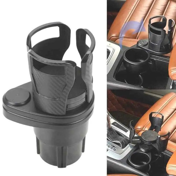 2 In 1 Multifunctional Universal Car Cup Holder Inserts Drinks and Foods Organizer Adjustable Amazoline Store