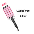 3 Barrel Curling Iron Styles Hair Crimper waver Portable Hair Curling Iron Ceramic Wave Iron Curly Hair Styling Amazoline Store