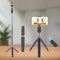 3 in 1 Bluetooth Selfie Stick Tripod Foldable Universal For Apple and Android Amazoline Store