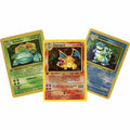 3Pcs Pokemon 1996 Years English Cards PTCG Charizard Blastoise Venusaur Game Anime Collection Cards Gift Toys for Childrens Amazoline Store