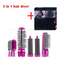 5 in 1 Hair Dryer Professional Curling Iron Hair Hot Comb Hair Straightener Comb Brush Airwrap Hair Dryer Amazoline Store