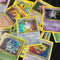 55PCS First Edition Pokemon Cards Pack Holographic Pokemon Cards Proxy Cards Pokemon Pack Blue Core Paper Amazoline Store