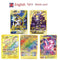 5PCS Pocket Monster Card Game Gold Metal Charizard, English, Spanish, French, Mewtwo pikachu vmax pokemon card Amazoline Store