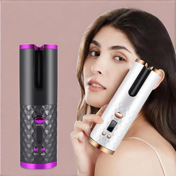 Automatic Hair Curler Cordless For Women USB Charging Curling Styling Tools Amazoline Store