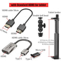 BFOLLOW Android Phone Tablet as Camera Monitor Camcorder HDMI Adapter for Vlog Youtuber Filmmaker DSLR Video Capture Card Amazoline Store