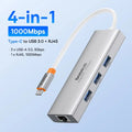 Baseus Docking Station, USB C Hub Adapter 13 in 1 Power Delivery 100W 4K Type C Splitter HDMI-Compatible USB 3.0 Adapter For Macbook PC Amazoline Store