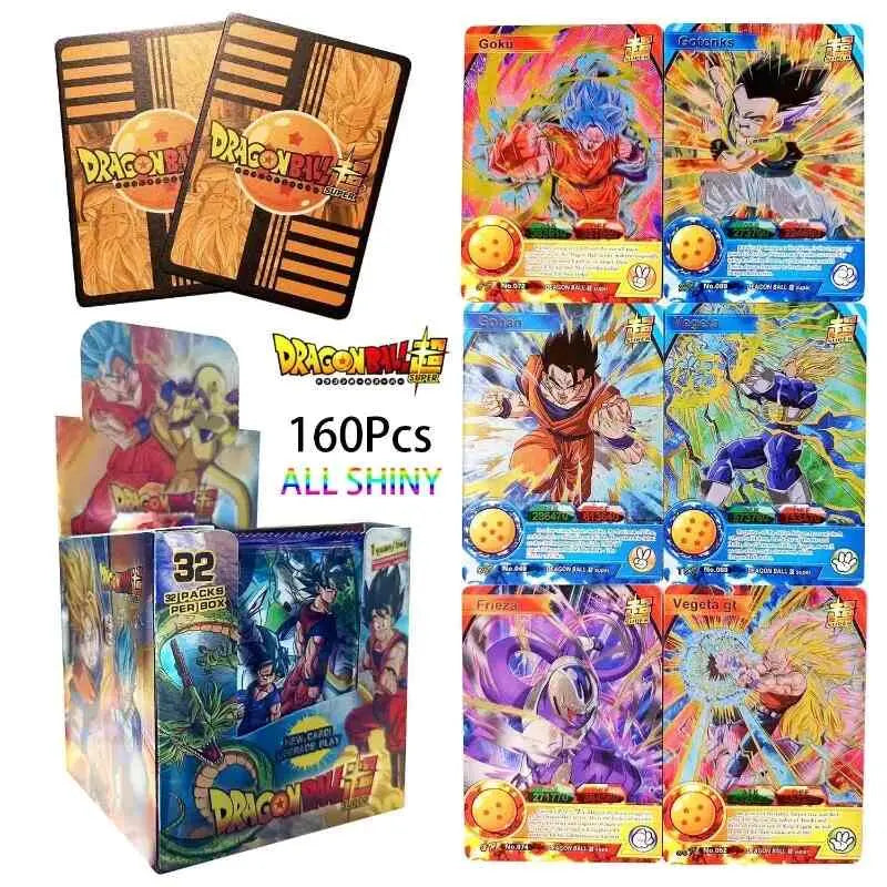 Dragon Ball Cards Booster Box | Son Goku Saiyan | Vegeta VS Goku