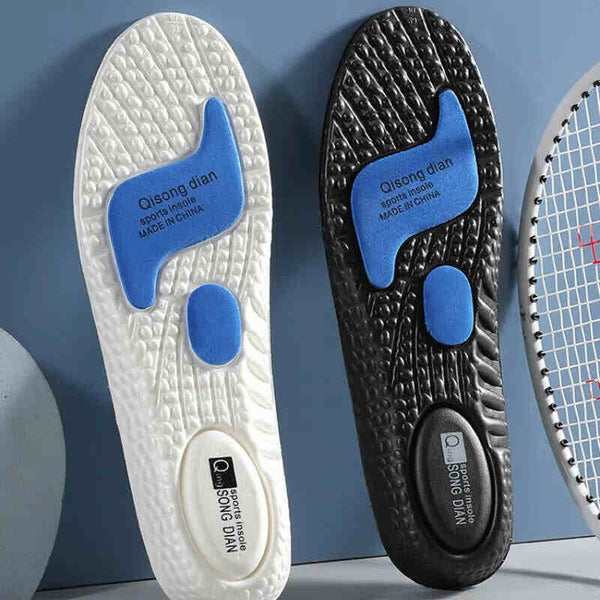 EVA Orthopedic Insoles for Shoes Sole Shock Absorption Deodorant Breathable Running Insoles for Feet Amazoline Store