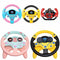 Eletric Simulation Steering Wheel Toy with Light Sound Baby Kids Musical Educational Copilot Stroller Steering Wheel Vocal Toys Amazoline Store