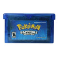 GBA Pokemon Series Game 32-Bit Video Game Cartridge Pokemon Console Games Card Sapphire Fire Red  Emerald Ruby LeafGreen USA Version for GBA NDS Amazoline Store