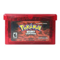 GBA Pokemon Series Game 32-Bit Video Game Cartridge Pokemon Console Games Card Sapphire Fire Red  Emerald Ruby LeafGreen USA Version for GBA NDS Amazoline Store