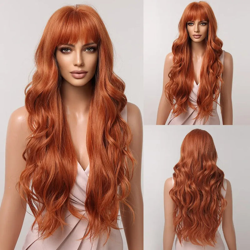 FOR Women's V-Shaped Long Hair Extension Synthetic Wig Layered Hair  Extension Hair Pad Fluffy Top Increase Hair Volume