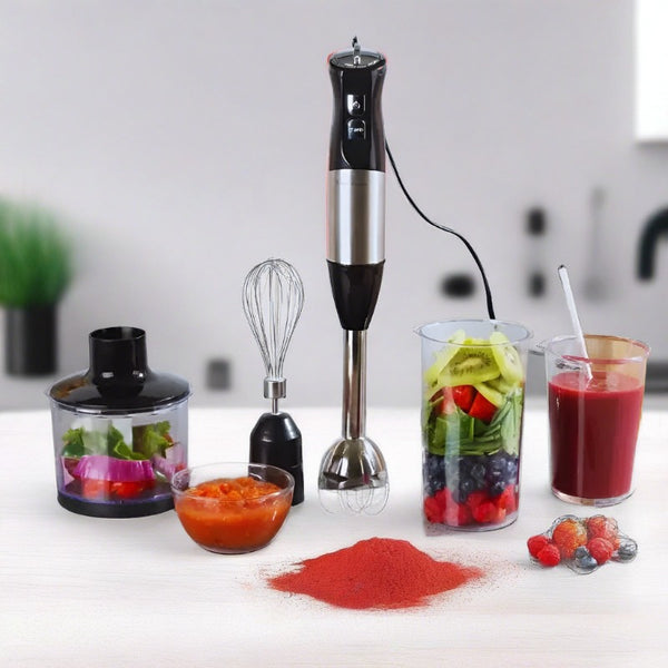 Hand Mixer Blender 4-In-1 6 Speed Hand Mixer Food Processor Amazoline Store