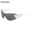 Fashion Sunglasses For Ladies Sports Goggles Sunglasses UV 400 Sunglasses Womens Eyewear - Amazoline Store