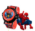 Marvel Spiderman Watch Digital Spider man Watch Spider man Projector watch Wrist Watch For Baby Boy Gifts For Kids Birthday - Amazoline Store