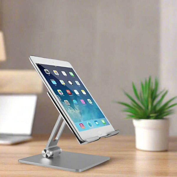 Metal Desk Mobile Phone Holder Stand For iPhone iPad  Adjustable Desktop Tablet Holder Amazonline Store