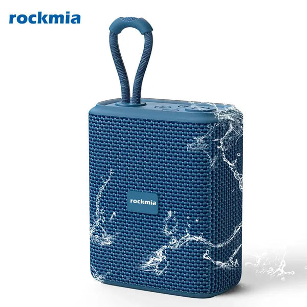 Mini Speaker Bluetooth Waterproof IPX6,  Rockmia EBS-300 5W, Subwoofer Bluetooth Speaker, Fabric Mesh TF Card Music Box, TF Card Reader Amazoline Store