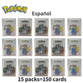 New TAKARA TOMY Colourful Pokemon Español Gold Foil Karty Pikachu Flaming Dragon Card Children's Collection Toy Christmas Gifts Amazoline Store