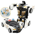 One-key Deformation Car,Transform Robot, Diecasts Toy, Mini 2 in 1 Car Toys , Plastic Model Car, Best Gifts Boys Amazoline Store