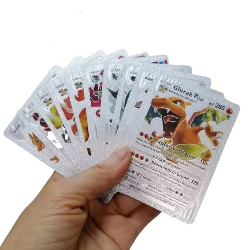 2023 New Pokemon English Cards Box Vmax Gx Vstar Charizard Pikachu Hobbies  Rare Collection Battle Cards Toys Gifts - Game Collection Cards - AliExpress