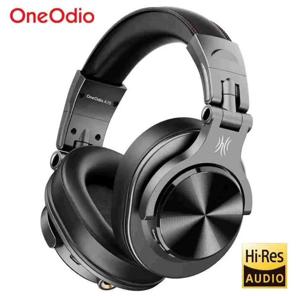 Professional Studio Headphones OneOdio Fusion A70 Bluetooth Headphones Wireless Hi-Res Audio Over Ear Wireless Headset Amazoline Store
