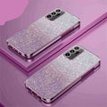 Samsung Galaxy Phone Case, Luxury Gradient Glitter Plating Case For Samsung Galaxy Note 10 20 S10 S20 Plus S21 FE S22 S23 S24 Silicone Protection Case Amazoline Store