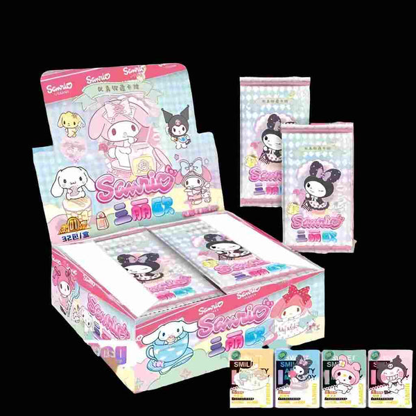 Sanrio Kuromi Hello Kitty Collector Card Cartoons My Melody Cinnamoroll Collectible Trading Card Game Christmas Gift for Kids Girl Amazoline Store