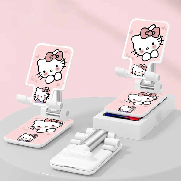 Sanrio Universal Cell Phone Holder, Desk Mobile Phone Holder Stand For IPhone IPad Adjustable Tablet Stand. Amazoline Store