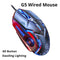Silver Eagle G5 Mute Wired Mouse Six Keys Luminous Game E-Sports Machinery Computer Accessories Cross-Border Delivery Amazoline Store