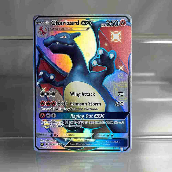 Sun and Moon Charizard Pokémon Holographic Cards Entei Pokemon Card Chien-Pao Lono Shiny Collection Pokemon Amazoline Store