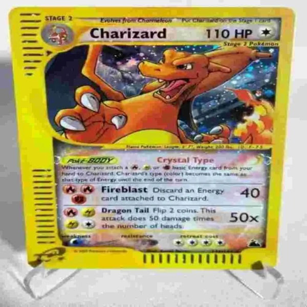 TCG Pokemon Cards 1st Edition Charizard Skyridge Pokemon Alakazam Pokemon Card Foil Collectable Cards Proxy Cards Amazoline Store