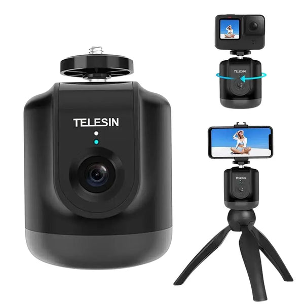 TELESIN Smart Shooting Gimbal 360 Selfie Stick Tripod Stand Auto Tracking For Gimbal Insta360 Selfie Stick For Action Camera Amazoline Store