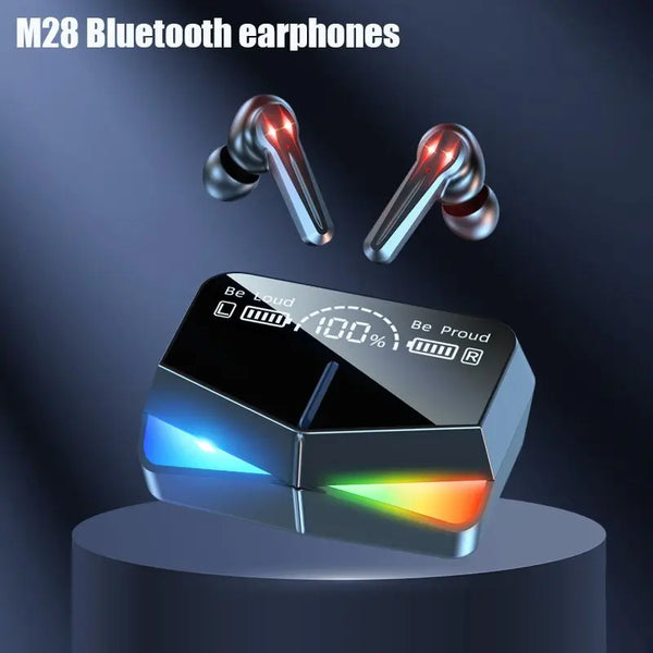 TWS Wireless Bluetooth Headset Gamer LED Digital Display Earbuds with Mic Wireless Headphones Stereo WIFI Bluetooth Earphones Amazoline Store