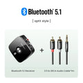 UGREEN Bluetooth Receiver 5.1 Wireless Audio Music 3.5 mm RCA aptX HD Low Latency Music Bluetooth 5.0 Sound 3.5mm 2RCA Adapter Amazoline Store