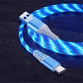 USB Cable LED Light, Type C USB Cable, USB Charging Cable, Fast Charging Data Cable, Micro USB Cable Types for Samsung Xiaomi IPhone Amazoline Store