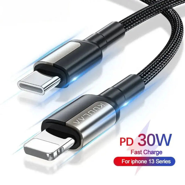 USB Cable iPhone 14 13 Pro Max 30W Fast Charging for iPhone 12 mini pro max Amazoline Store