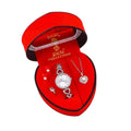 Women Bracelet Watch Gold Crystal Necklace Earrings Female Quartz Watches For Women Ladies Jewelry Gift Sets Amazoline Store