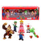 6pcs/set Super Mario Bros Action Figures Dolls Set Toys Mario Luigi Yoshi Donkey Kong Birthday Gifts for Children Amazoline Store